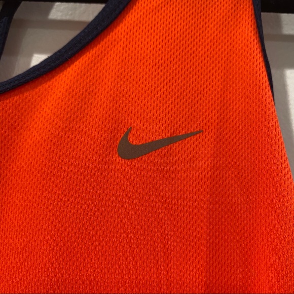 Nike Dri-Fit Orange Racer Back Tank Top - Picture 3 of 6